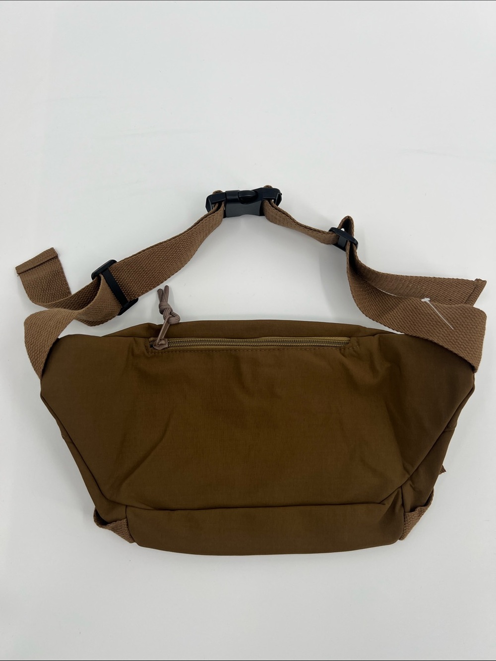 ALO Yoga Brown Belt Bag with Front Zip Pocket - Picture 3 of 6